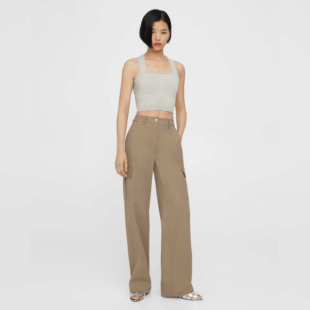 NWT Theory Cargo Pants in Neoteric Twill Wide Leg Pants Size 6